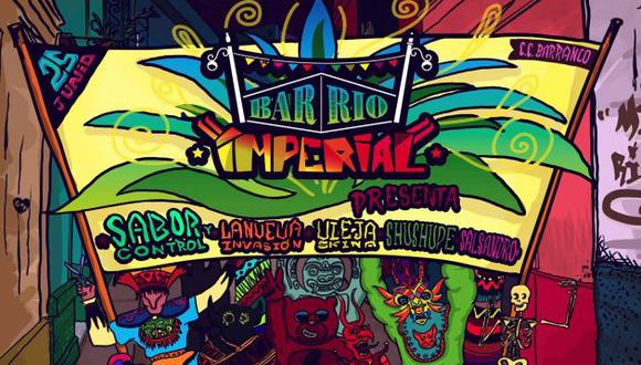 Bandas como Sabor y Control, La Nueva Invasión y Vieja Skina estarán en Barrio Imperial el próximo 25 de junio.
