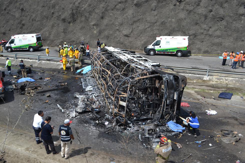 Las autoridades investigan las causas del accidente registrado en México. (AFP)