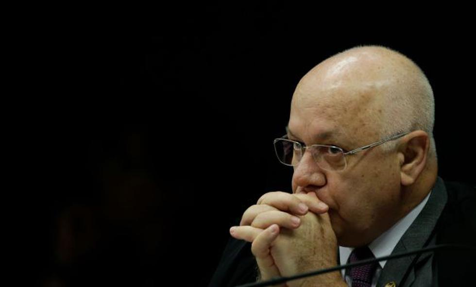 Teori Zackari estaba a cargo de los testimonios de ejecutivos de Odebrecht que otorgaban información sobre caso Petrobras (Efe).