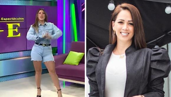 Yahaira Plasencia estuvo hoy como conductora de "Más Espectáculos". (Foto: captura América TV / Instagram)