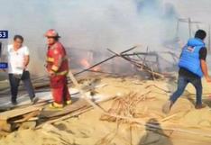 ¡Tragedia! Incendio en Nuevo Chimbote consumió 60 viviendas [VIDEO]