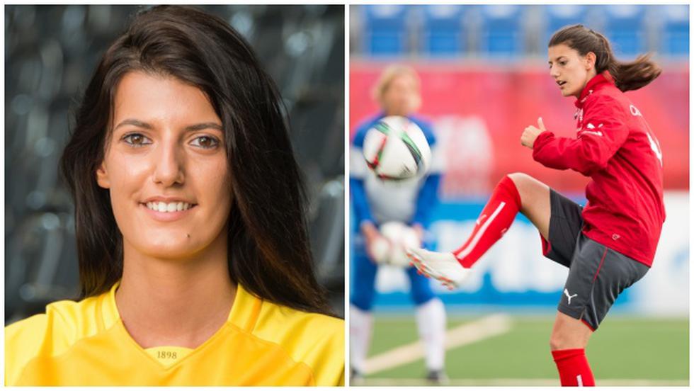 Florijana Ismaili, capitana de la selección femenina de fútbol de Suiza, desaparece en lago de Italia (AFP)