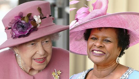 La reina Isabel II dejó de ser la jefa de Estado de Barbados, que ahora está bajo el liderazgo de  Sandra Mason. (Foto: Jacob King y JOHN STILLWELL / POOL / AFP)
