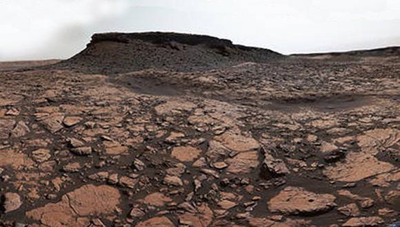 NASA: Mira la peculiar fotografía que captó una sonda sobre la superficie de Marte (NASA)