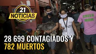 Coronavirus en Perú: Día 43 son 28 699 contagiados y 782 muertos