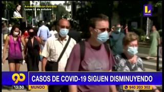 Reportan descenso de casos y fallecidos por Covid-19 por tercera semana consecutiva según la OMS