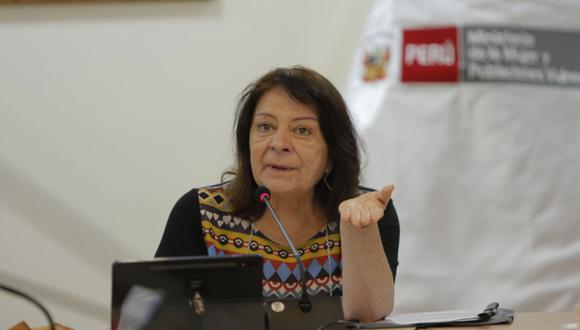Diana Miloslavich dijo que ninguna persona acusada de violencia de género debe asumir un cargo público. Foto: MIMP