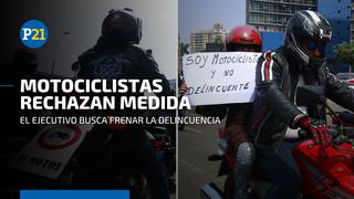 Asociación de Motociclistas se opone a la prohibición de motos con dos pasajeros