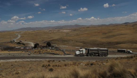 La vía del corredor minero se encuentra desbloqueada de forma total tras la tregua con comunidades, indicó la PCM. (Foto: GEC)