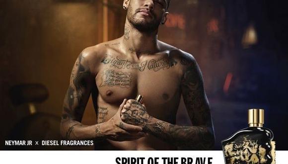 Neymar lanza perfume denominado Spirit of the Brave