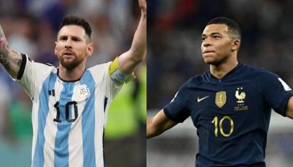 Argentina vs. Francia se medirán este domingo en la final del Mundial Qatar 2022. (Foto: Difusión)