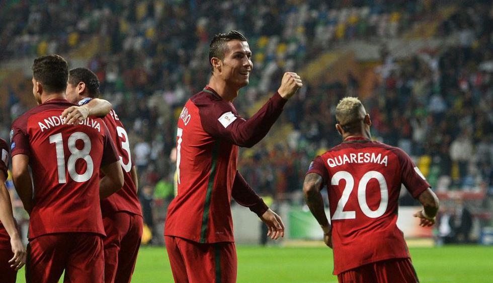 Cristiano Ronaldo marcó cuatro tantos en la goleada 6-0 de Portugal a Andorra. (AFP)