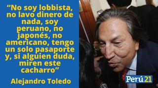 Alejandro Toledo y las frases que dejó en su última campaña presidencial
