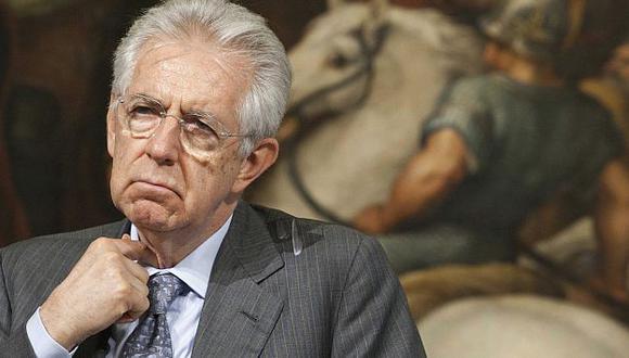 Mario Monti negó que su país sea el próximo en pedir un rescate. (AP)