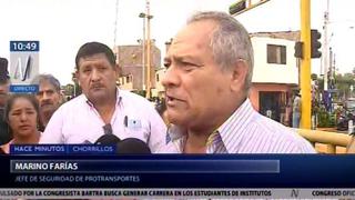 Metropolitano se pronuncia sobre accidente en Chorrillos: “La responsabilidad es del conductor”