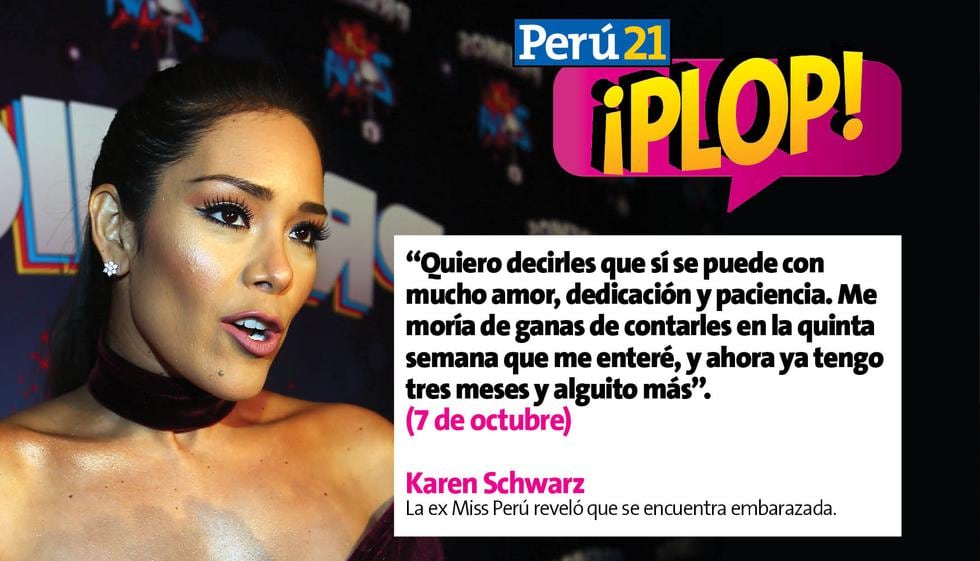 ¡Plop!: Lo que dijeron los rostros de la farándula esta semana. (Perú21)