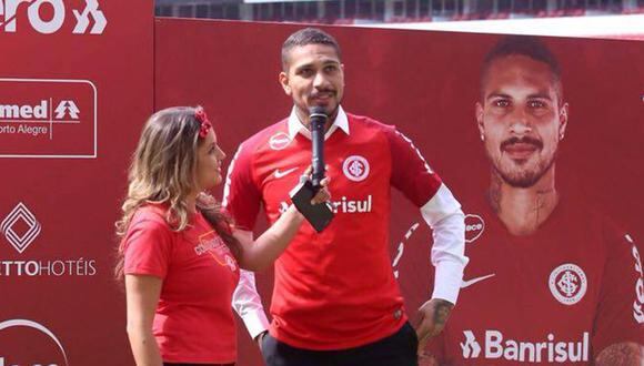 ¿Paolo Guerrero preferirá enfrentar a Flamengo o jugar por la Selección Peruana? (Foto: SC Internacional Facebook)