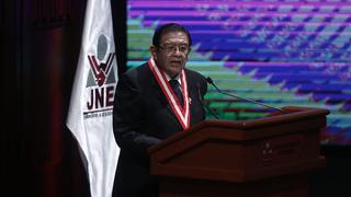 Presidente del JNE: “Todas las misiones de observación afirman que en Perú no hubo ningún fraude”
