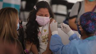 Vacunación COVID-19 de 5 a 11 años: gran afluencia de niños en Parque de la Exposición | FOTOS