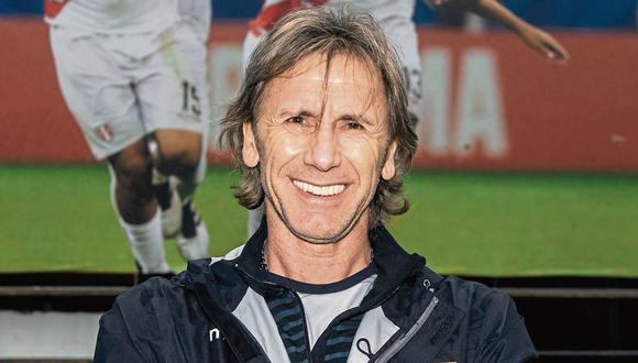 Ricardo Gareca. Técnico de la selección peruana mostró otro lado de su personalidad. (AFP)