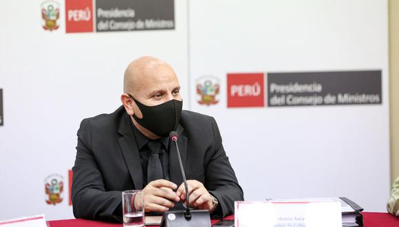 Alejandro Salas se refirió a la moción de vacancia contra el presidente Pedro Castillo que se debatirá este lunes 28 de marzo. (Foto: Mincul)
