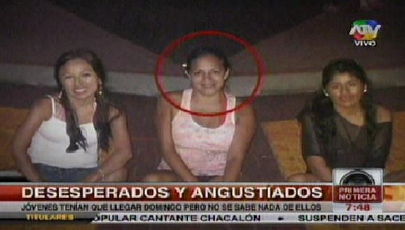 Karina Rivera Salazar, una de las víctimas. (Captura de TV)