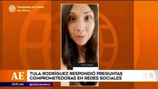 Tula Rodríguez responde sobre la posibilidad de volver a enamorarse