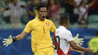 Así celebró Pedro Gallese el segundo gol de la selección peruana ante Chile