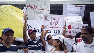 Venezuela: Pacientes con cáncer protestan en Caracas por escasez de medicinas