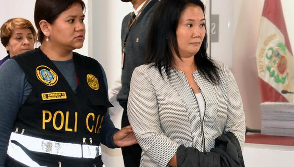 Fujimori cumple prisión preventiva desde noviembre del 2018.