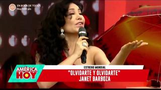 Janet Barboza debuta como cantante y presenta su tema musical ‘Olvidarte y olvidarte’