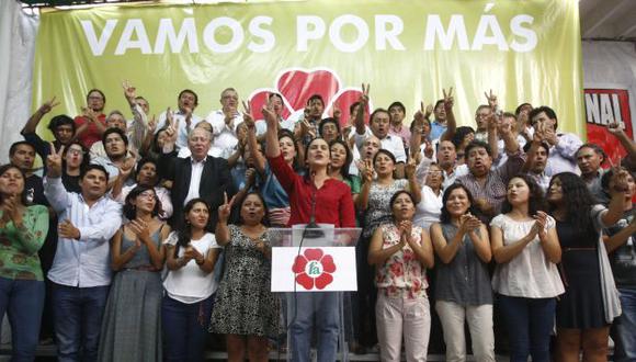 Frente Amplio anunciará hoy su posición política sobre segunda vuelta. (Renzo Salazar)