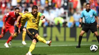Bélgica vs. Túnez: Hazard marcó el primer gol de penal [VIDEO]