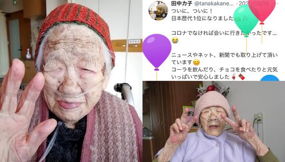 Kane Tanaka es una 'supercentenaria' que acaba de cumplir 119 años y es la persona más longeva del mundo, según el Libro Guinness de récords mundiales. | Crédito: @tanakakane0102 / Twitter