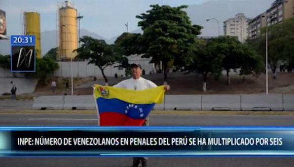 Carlos Romero, jefe del INPE, dijo que a abril del presente año son 335 venezolanos presos. (Canal N)