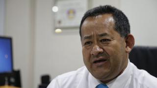 Bienvenido Ramírez presentó denuncia constitucional contra Edwin Vergara