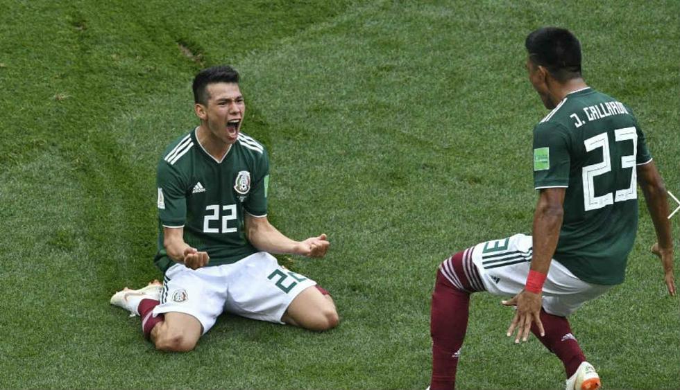 Hirving 'Chucky' Lozano y su gol del histórico triunfo de México sobre Alemania en Rusia 2018 alcanzó este hito en YouTube. (Fotos: AFP/Xinhua)