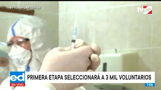 Hoy inicia inscripción de voluntarios para vacuna contra COVID-19 en Perú