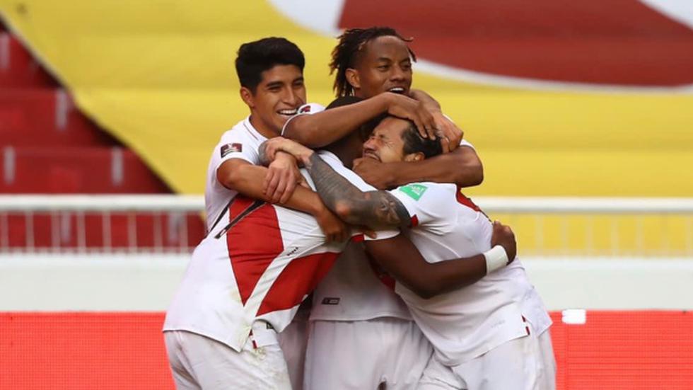 El once titular de la Selección Peruana para enfrentar a Brasil. (Foto: FPF)