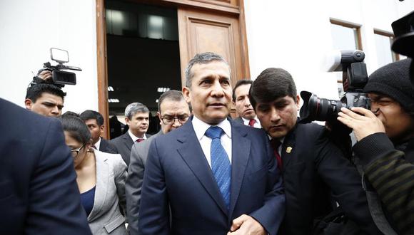 Ollanta Humala indicó que no tiene miedo de la verdad, pero con "justicia". (Foto: GEC)