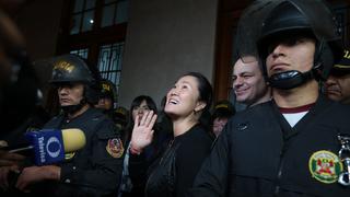 Keiko Fujimori: integrantes del Congreso disuelto en contra de su liberación