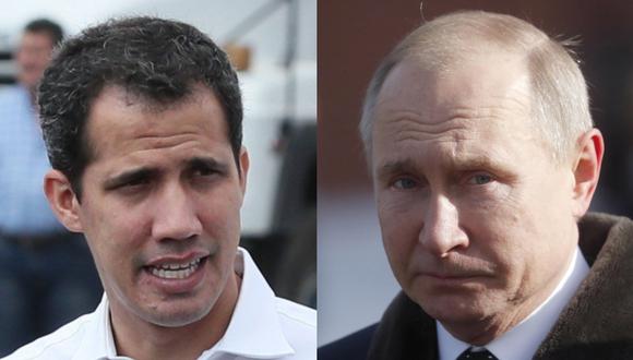 Desde un primer momento, el presidente ruso, Vladimir Putin, apoyó a Maduro ante lo que llamó "injerencia destructiva" de Estados Unidos. (Foto: EFE)