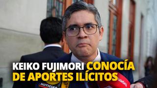 Fiscal Pérez señaló que Keiko Fujimori conocía de aportes ilícitos [VIDEO]