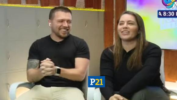 Yiddá Eslava y Julián Zucchi hablan de su ruptura. (Foto: Captura ATV)