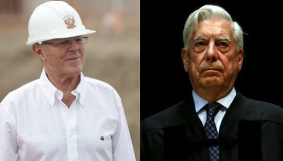 PPK recibió la visita de Mario Vargas Llosa en su domicilio de San Isidro. (Perú21)