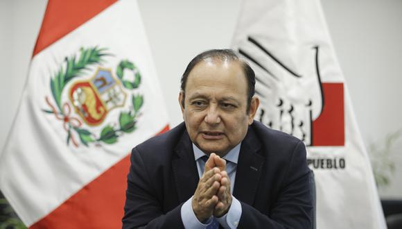 Walter Gutiérrez ha asegurado que piensa quedarse en el cargo solo hasta marzo. (Foto: archivo GEC)