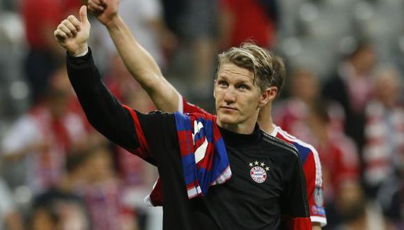 Bastian Schweinsteiger se va al Manchester United. (Reuters)