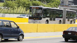 Metropolitano: Sancionan a 7 vehículos por transitar en vía exclusiva del corredor