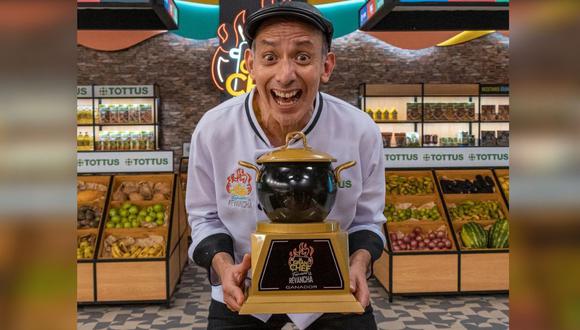 Christian Ysla ganó 'El Gran Chef Famosos'. (Foto: Instagram)