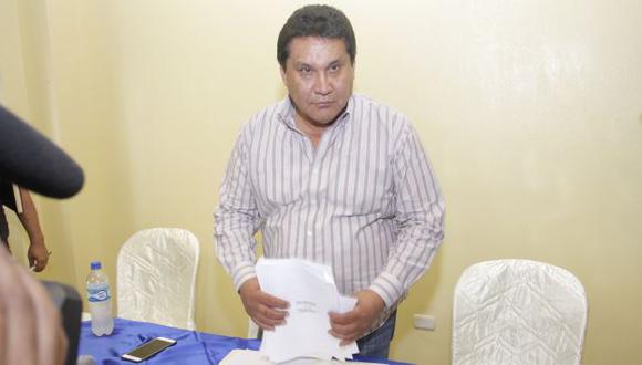 Carlos Burgos, ex alcalde de San Juan de Lurigancho. (USI)
